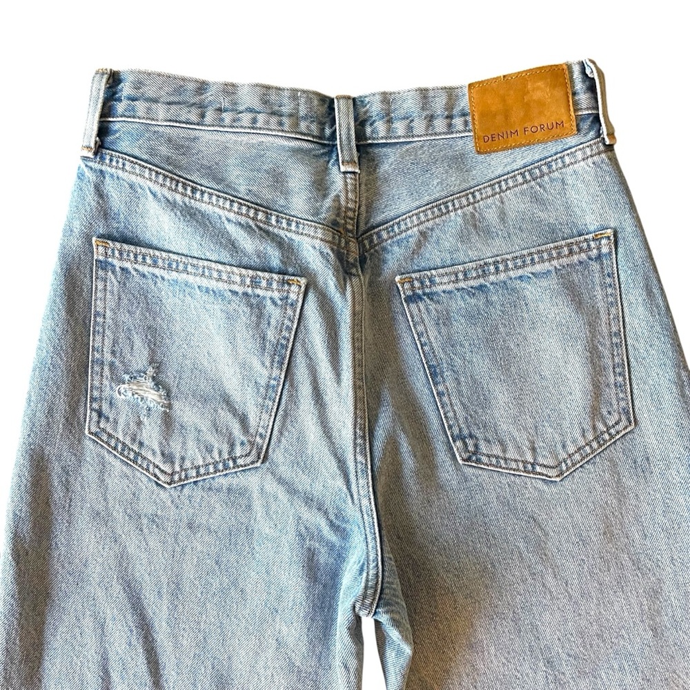 Denim Forum High Rise Light Blue Jeans - Picture 7 of 16